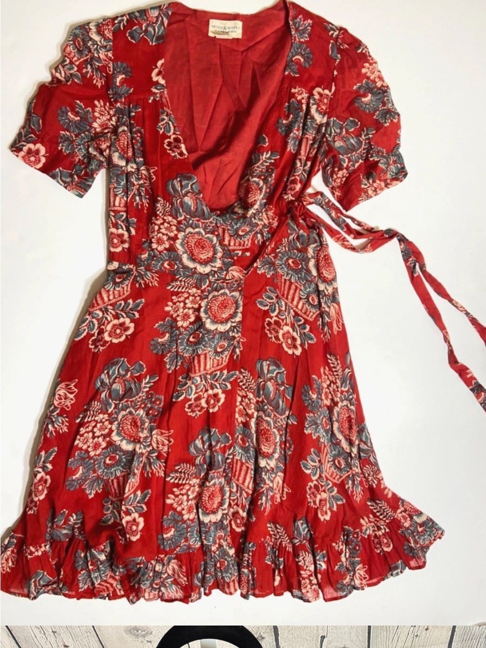 Ralph Lauren floral wrap dress x rose collab - Picture 3 of 10